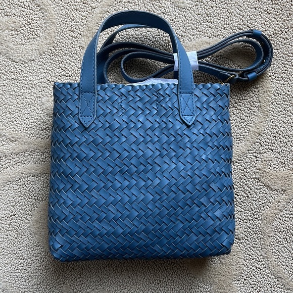 The Small Transport Crossbody: Woven Leather Edition - Picture 3 of 3